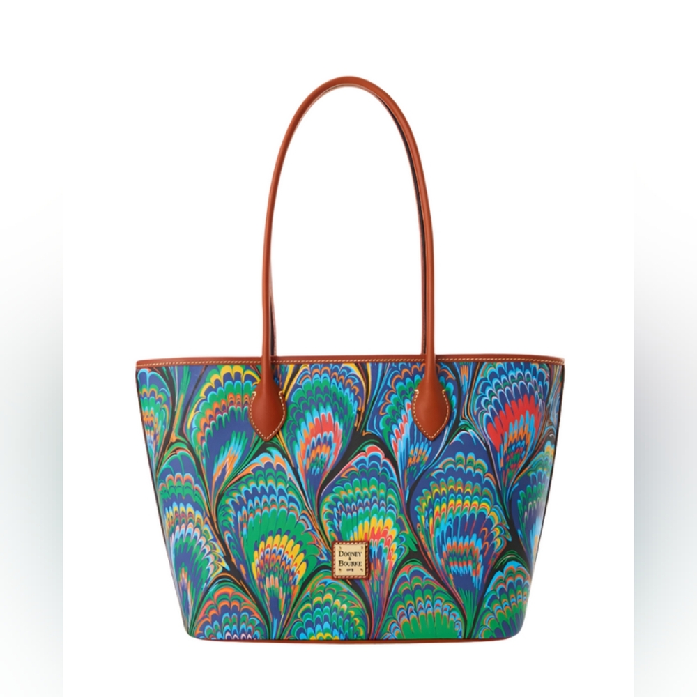 NWT Dooney & Bourke Plumes Tote